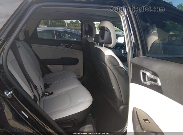 5XYK33DF2SG305979 2025 KIA SPORTAGE Black Widok naklejki z numerem VIN