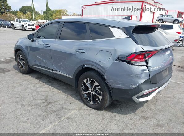 5XYK33DF3RG166486 2024 KIA SPORTAGE Синий Задняя левая четверть