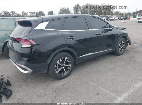 5XYK33DF3RG218084 2024 KIA SPORTAGE Black უკანა მარჯვენა