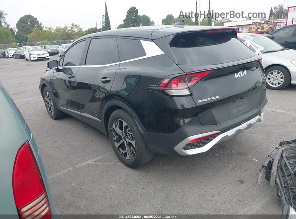 5XYK33DF3RG218084 2024 KIA SPORTAGE Black უკანა მარცხენა