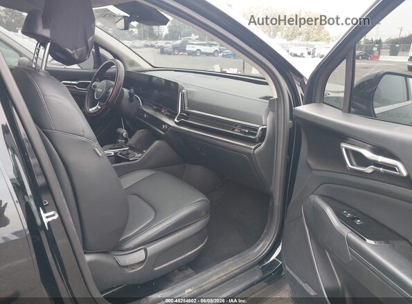 5XYK33DF3RG218084 2024 KIA SPORTAGE Black წინა სალონის ხედი