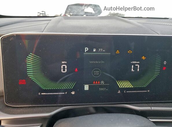 5XYK33DF3TG338135 2026 KIA SPORTAGE Белый Вид щитка приборов