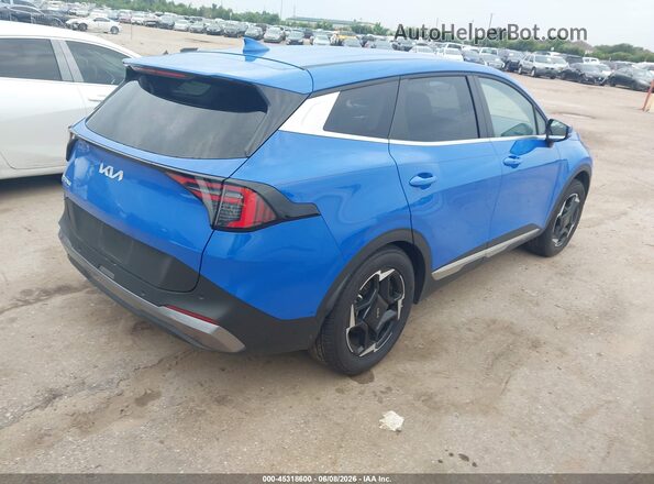 5XYK33DF3TG392485 2026 KIA SPORTAGE Синий Задняя правая четверть
