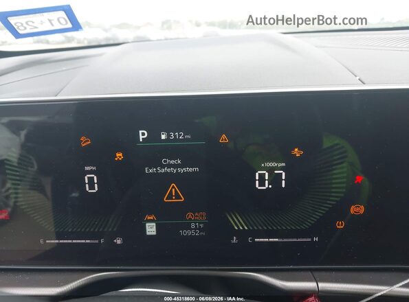 5XYK33DF3TG392485 2026 KIA SPORTAGE Синий Вид задних сидений