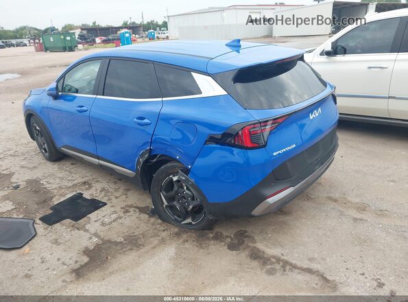 5XYK33DF3TG392485 2026 KIA SPORTAGE Синий Задняя левая четверть
