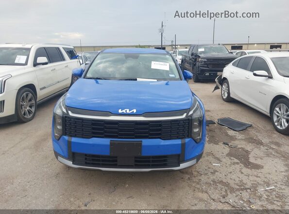 5XYK33DF3TG392485 2026 KIA SPORTAGE Синий Вид щитка приборов