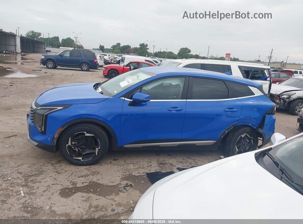 5XYK33DF3TG392485 2026 KIA SPORTAGE Синий Панорамный вид салона 360°