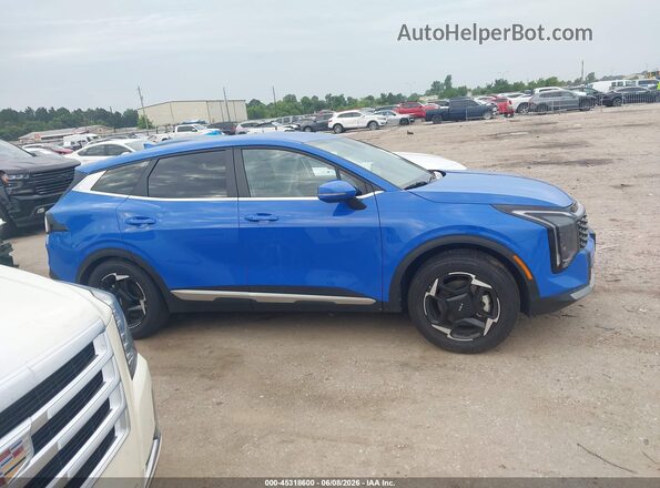 5XYK33DF3TG392485 2026 KIA SPORTAGE Синий Вид задней части салона