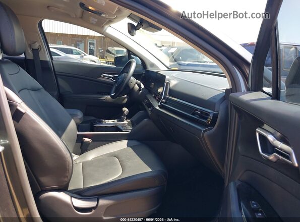 5XYK33DF4RG142505 2024 KIA SPORTAGE Gray Вид салону спереду