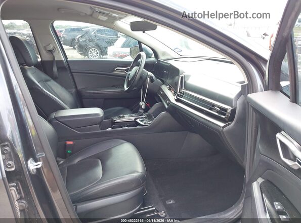 5XYK33DF4RG150250 2024 KIA SPORTAGE Gray Front interior view