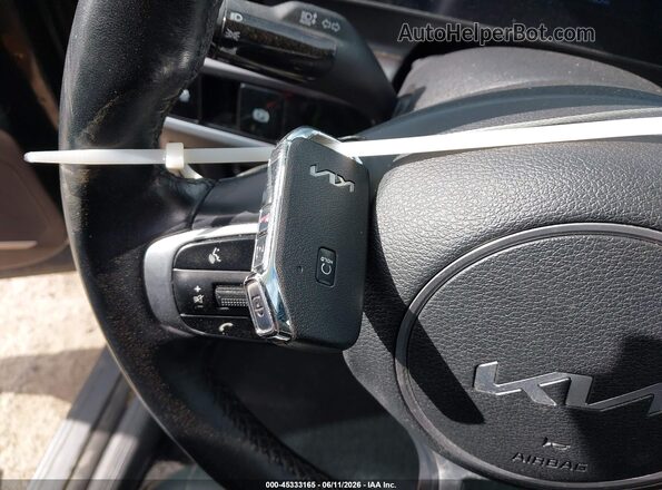5XYK33DF4RG150250 2024 KIA SPORTAGE Gray Dashboard view