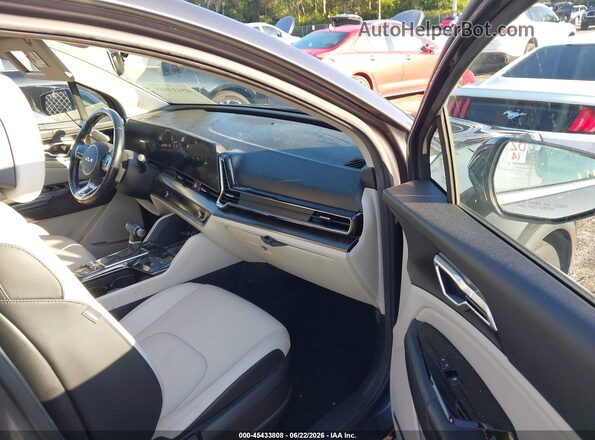 5XYK33DF4RG167615 2024 KIA SPORTAGE Gray Front interior view