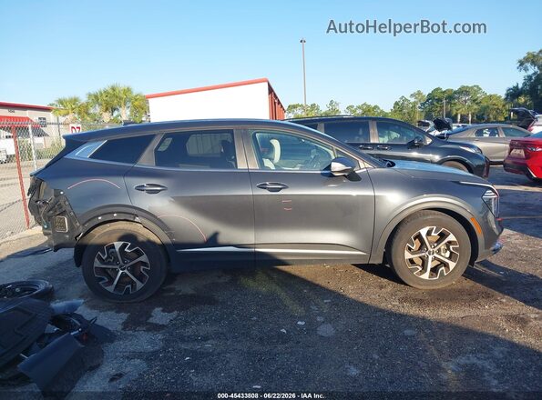 5XYK33DF4RG167615 2024 KIA SPORTAGE Gray 360 interior view