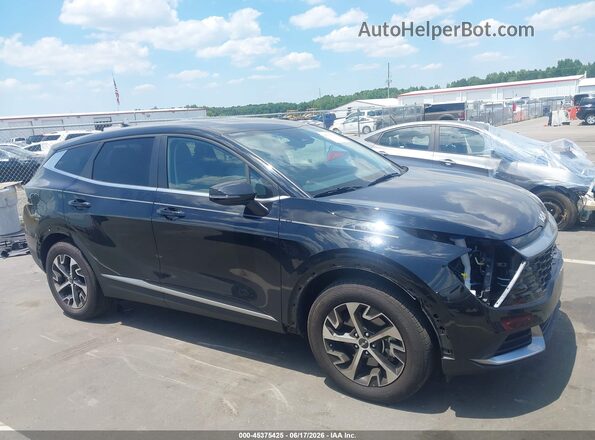 5XYK33DF4RG204145 2024 KIA SPORTAGE Black სალონის 360-გრადუსიანი ხედი