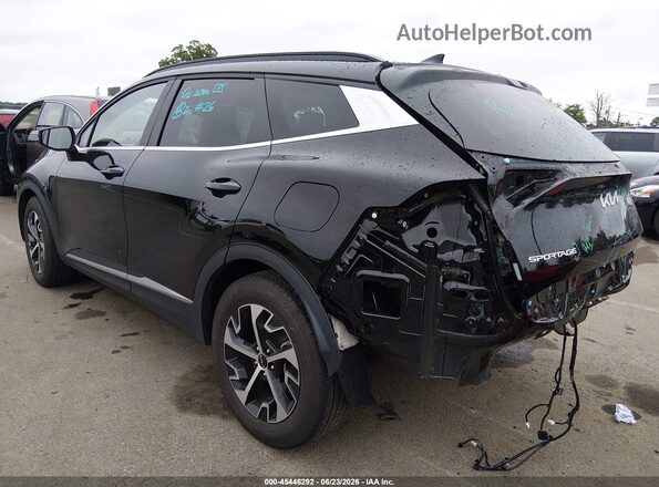 5XYK33DF4SG251293 2025 KIA SPORTAGE Black Tył lewy