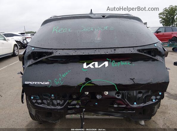 5XYK33DF4SG251293 2025 KIA SPORTAGE Black Widok z przodu