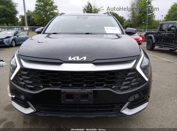 5XYK33DF4SG251293 2025 KIA SPORTAGE Black Widok zestawu wskaźników