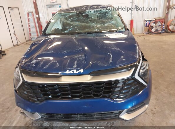 5XYK33DF4SG285783 2025 KIA SPORTAGE Blue Front view