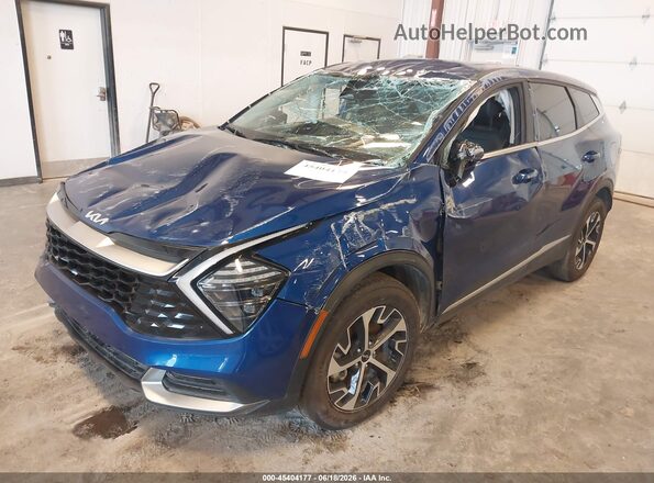 5XYK33DF4SG285783 2025 KIA SPORTAGE Blue Front left
