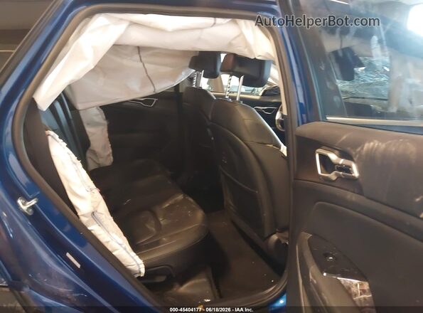 5XYK33DF4SG285783 2025 KIA SPORTAGE Blue VIN sticker view