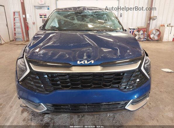 5XYK33DF4SG285783 2025 KIA SPORTAGE Blue Instrument cluster view