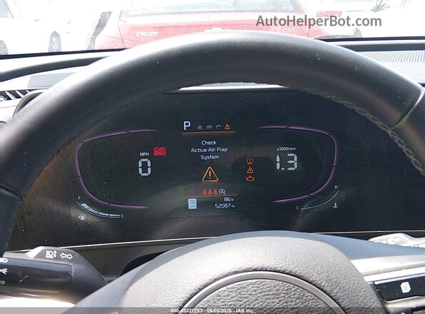 5XYK33DF5RG229846 2024 KIA SPORTAGE Gray Rear seats view