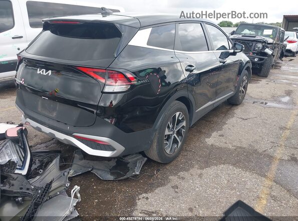 5XYK33DF7SG255550 2025 KIA SPORTAGE Black Задня права чверть