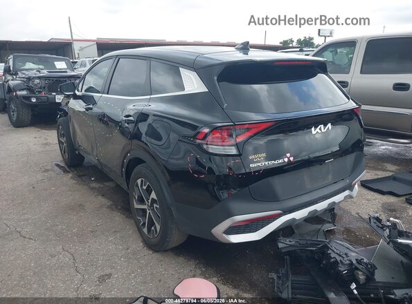 5XYK33DF7SG255550 2025 KIA SPORTAGE Black Задня ліва чверть