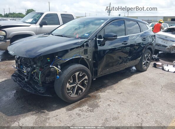 5XYK33DF7SG255550 2025 KIA SPORTAGE Black Передня ліва чверть