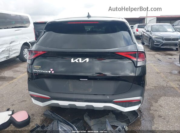 5XYK33DF7SG255550 2025 KIA SPORTAGE Black 