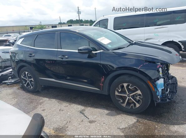 5XYK33DF7SG255550 2025 KIA SPORTAGE Black Вид задньої частини салону