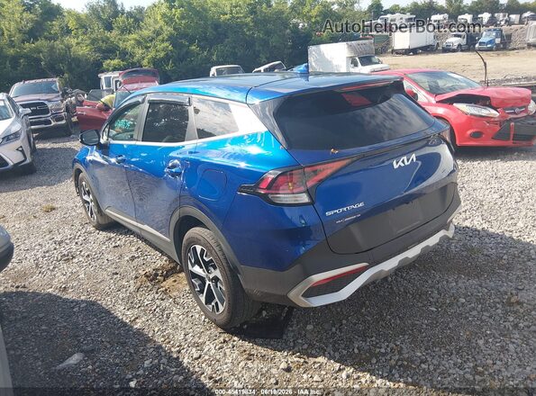 5XYK33DF7SG285311 2025 KIA SPORTAGE Blue Задня ліва чверть