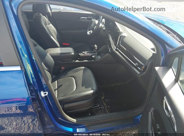 5XYK33DF7SG285311 2025 KIA SPORTAGE Blue Вид салону спереду