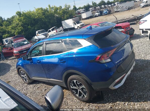 5XYK33DF7SG285311 2025 KIA SPORTAGE Blue Панорамний вид салону 360°