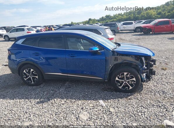 5XYK33DF7SG285311 2025 KIA SPORTAGE Blue Вид задньої частини салону