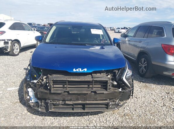 5XYK33DF7SG285311 2025 KIA SPORTAGE Blue Вид щитка приладів