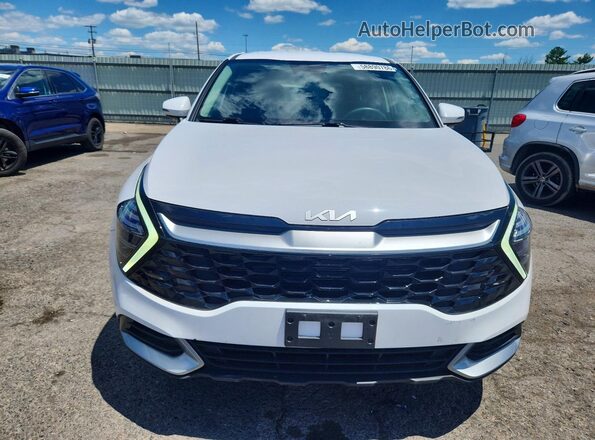 5XYK33DF8RG169142 2024 KIA SPORTAGE White წინა ხედი