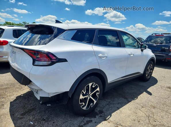 5XYK33DF8RG169142 2024 KIA SPORTAGE White უკანა მარჯვენა