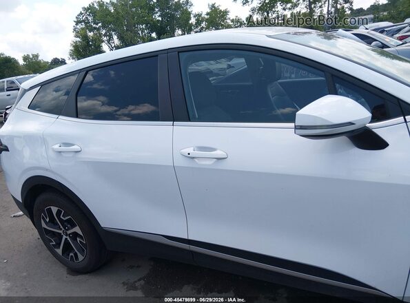 5XYK33DF8RG216444 2024 KIA SPORTAGE White Rear interior view