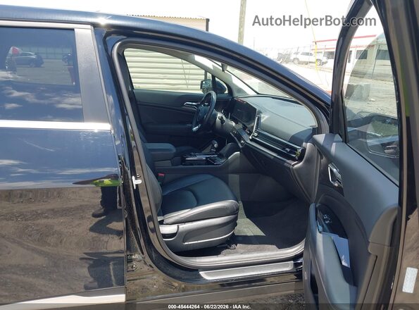 5XYK33DF8SG317439 2025 KIA SPORTAGE Black Vista interior delantera