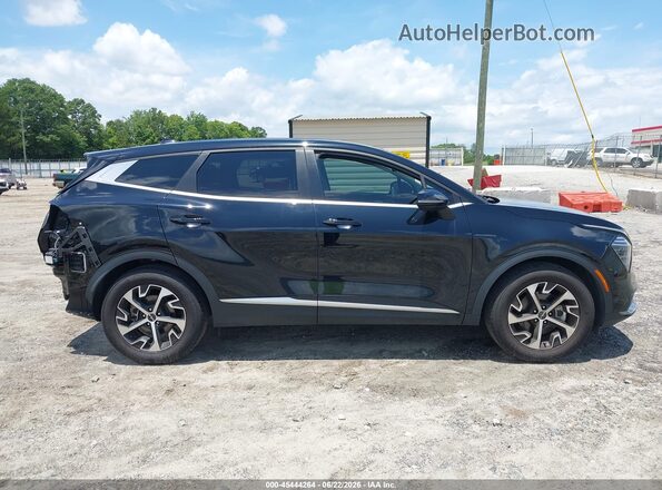 5XYK33DF8SG317439 2025 KIA SPORTAGE Black Vista interior de 360 grados