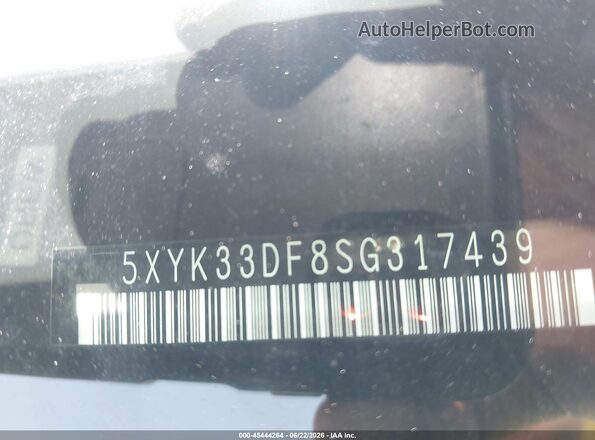 5XYK33DF8SG317439 2025 KIA SPORTAGE Black 