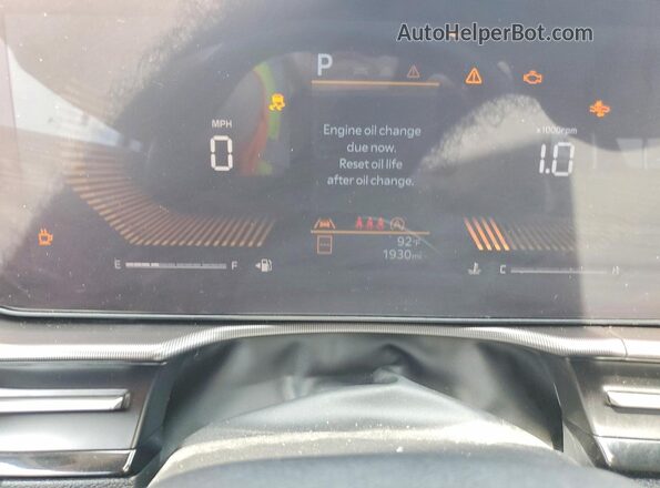 5XYK33DF8TG381465 2026 KIA SPORTAGE White Widok zestawu wskaźników
