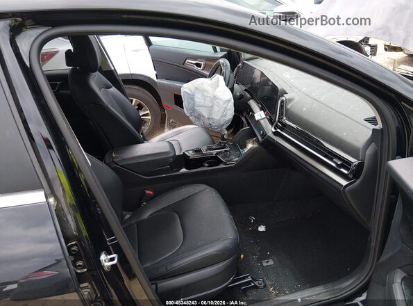 5XYK33DF9SG253783 2025 KIA SPORTAGE Black Widok wnętrza z przodu