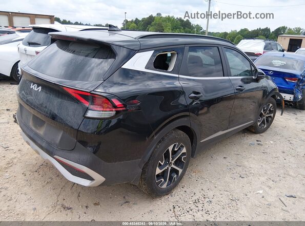 5XYK33DF9SG253783 2025 KIA SPORTAGE Black Tył prawy