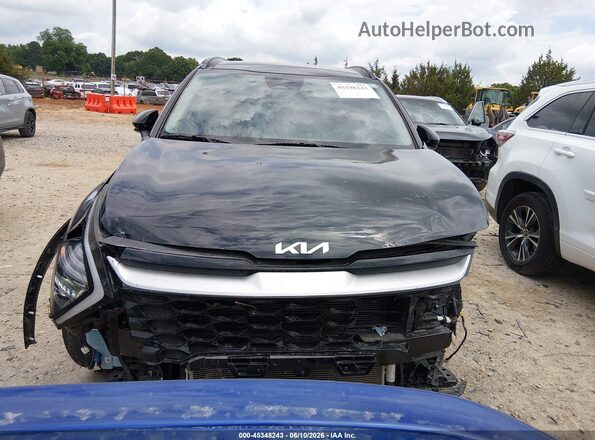 5XYK33DF9SG253783 2025 KIA SPORTAGE Black Widok wnętrza z tyłu