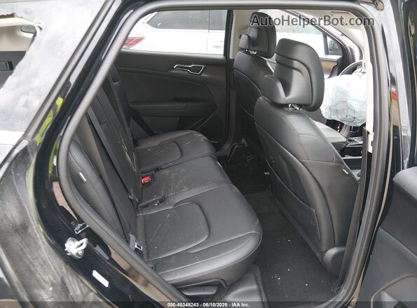 5XYK33DF9SG253783 2025 KIA SPORTAGE Black Widok naklejki z numerem VIN