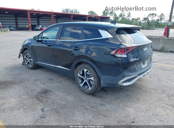 5XYK33DF9SG283768 2025 KIA SPORTAGE Black Trasero izquierdo