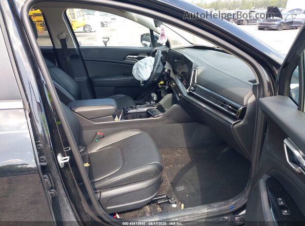 5XYK33DF9SG283768 2025 KIA SPORTAGE Black Vista interior delantera