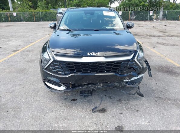 5XYK33DF9SG283768 2025 KIA SPORTAGE Black Vista del cuadro de instrumentos